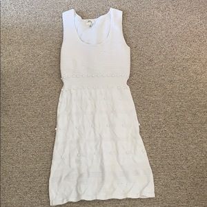 Milly white knit dress